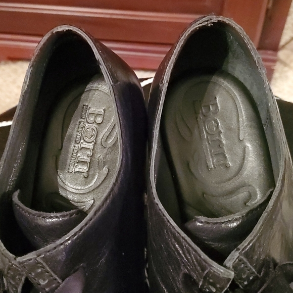 Born Black Leather Shoe Booties - Picture 2 of 6